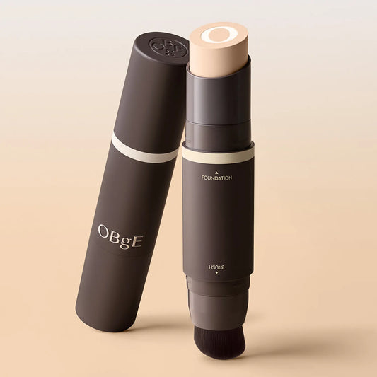 OBgE, 自然, 遮瑕, 粉底棒 Natural Cover Foundation PRO, 男士