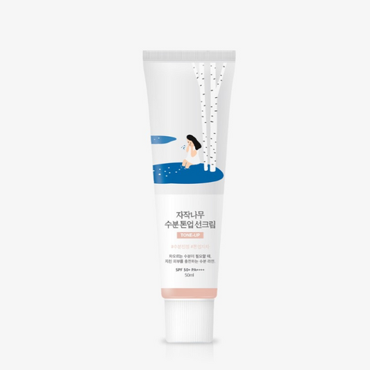 ROUND LAB, 白樺樹, 保濕, 防曬, 霜, Birch Juice Moisturizing Tone-up Sunscreen