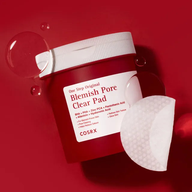 ❰COSRX❱ 一步 瑕疵 毛孔 清潔 棉片 One Step Original Blemish Pore Clear Pad | 100pcs