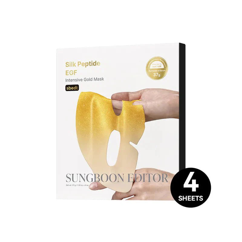 ❰SUNGBOON EDITOR❱ 深層 膠原蛋白 面膜 Deep Collagen Signature Mask Sheet 抗皺 提拉 Power Boosting 維他命C 亮白 面膜 Niacin-Vita C Brightening 積雪草 茶樹 舒緩 Cica Tea Tree Soothing 透明質酸 B5 保濕 Hyalu-B5 Hydrating Silk Peptide EGF - Intensive Gold Mask