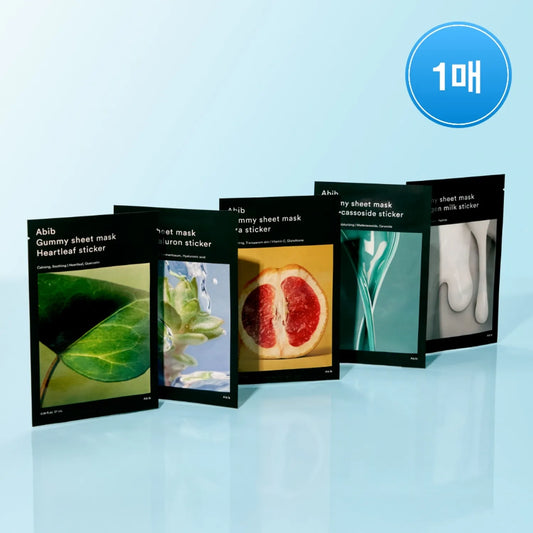 Abib，香口膠，面膜，Gummy，Sheet Mask