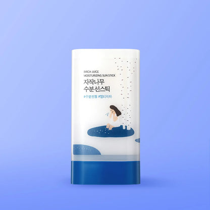 ROUND LAB, 白樺樹, 補水, 防曬棒, Birch Juice Moisturizing Sunstick