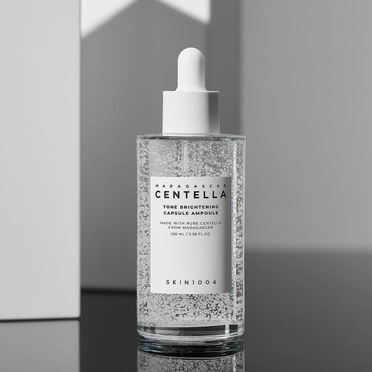 SKIN1004, 積雪草. 美白. 微粒. 精華液