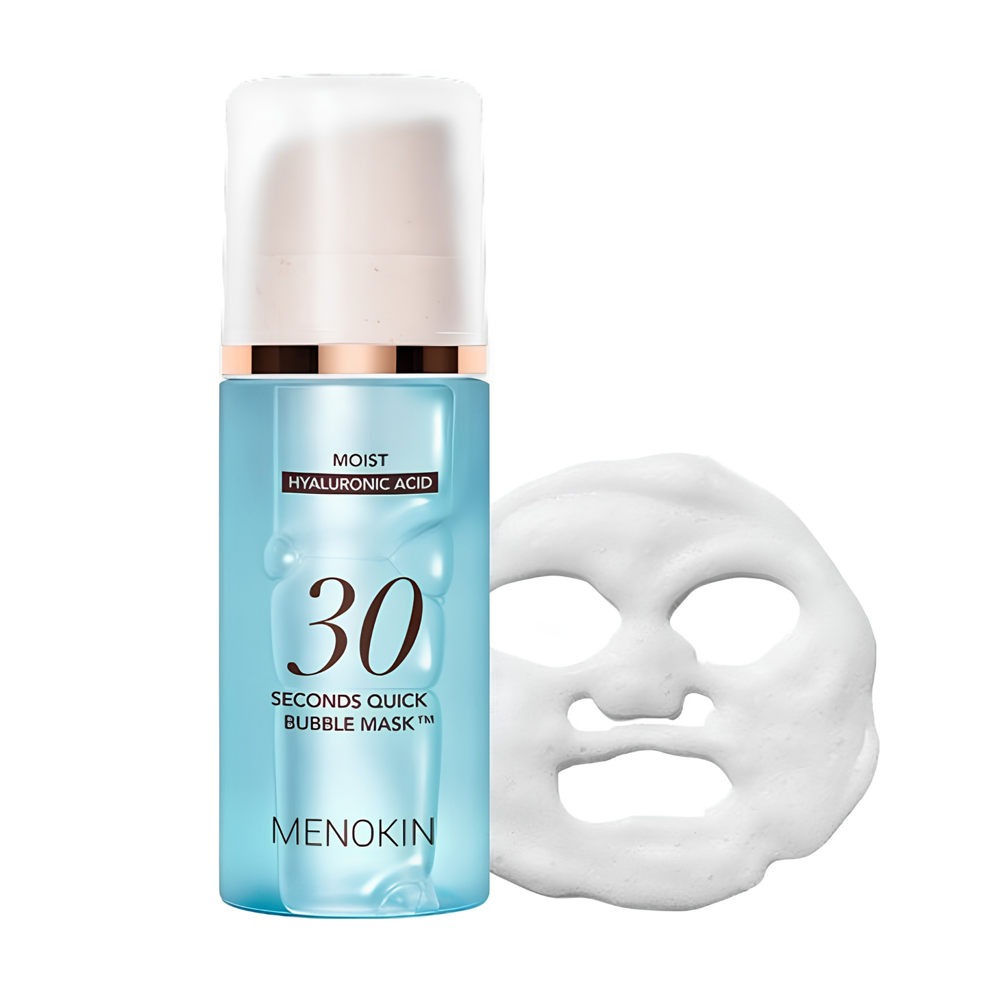 MENOKIN, 30秒, 免洗, 泡泡, 面膜, 30 Seconds Quick Bubble Mask
