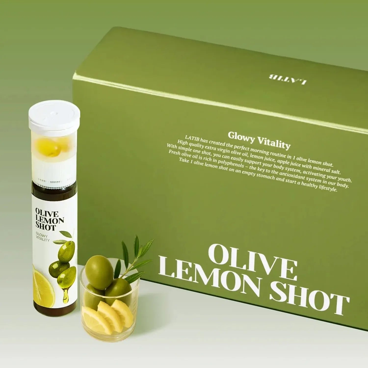 ❰LATIB❱ 橄欖 檸檬 飲 Olive Lemon Shot