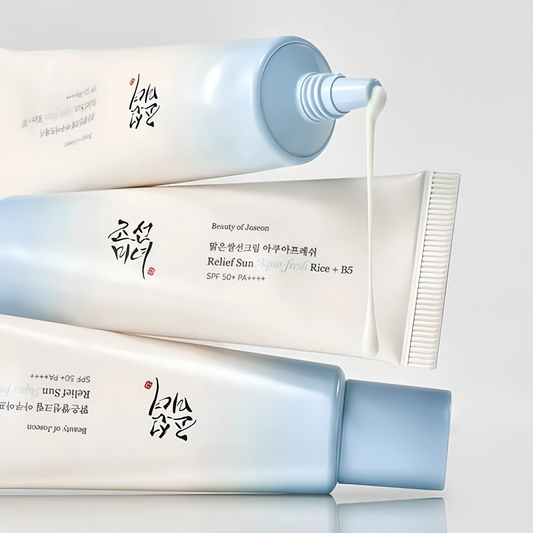 BEAUTY OF JOSEON 有機 米糠 +B5 清爽 保濕 水感 防曬霜 Relief Sun Aqua Fresh Rice+B5 SPF50+ PA++++