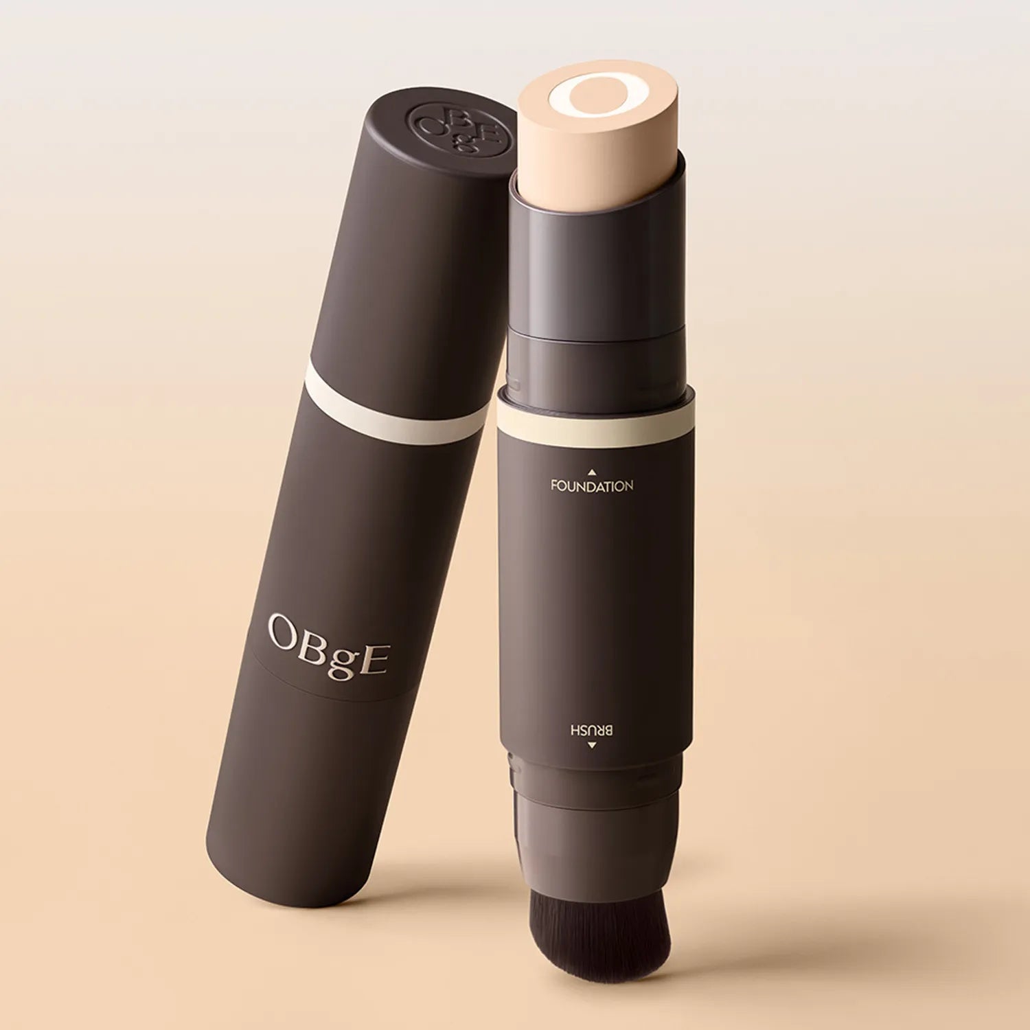 OBgE, 自然, 遮瑕, 粉底棒 Natural Cover Foundation PRO, 男士