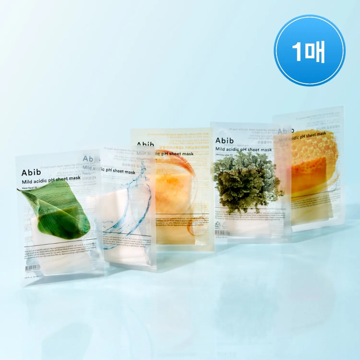 Abib，透明，弱酸性，面膜，Mild Acidic pH