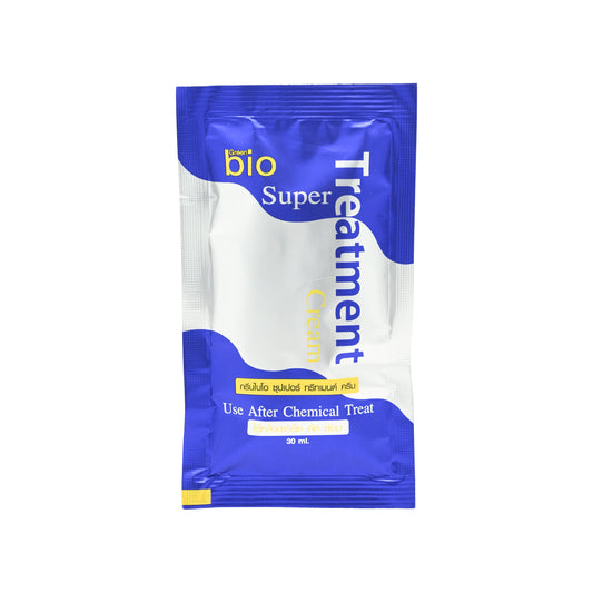 Green Bio，Bio Super Treatment Cream ，專業，修護，焗油，髮膜，藍色