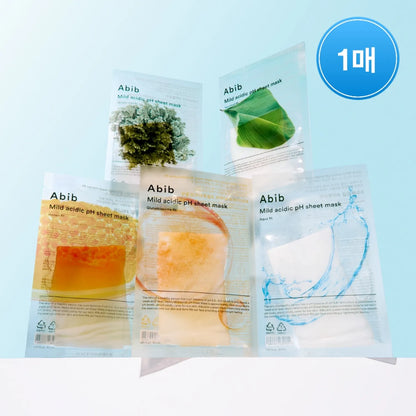 Abib，透明，弱酸性，面膜，Mild Acidic pH
