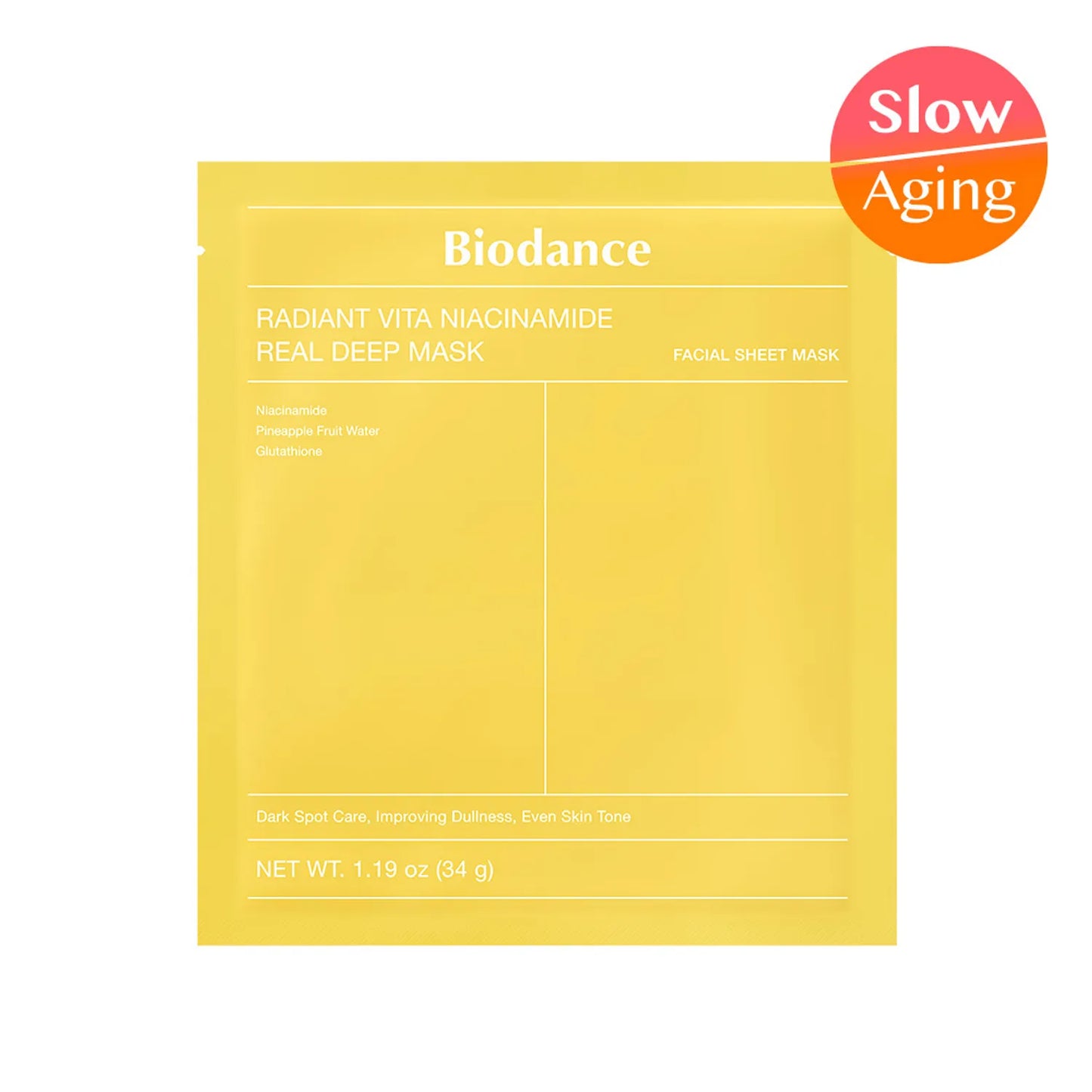 BIODANCE 全效 深層 面膜 Real Deep Mask Sheet Bio-Collagen/Refreshing Sea Kelp/Vita Niacinamide/Hydro Cera-Nol/Rejuvenating Caviar PDRN, 膠原蛋白 清爽海藻 維他美白淡斑提亮 保濕鎮靜 再生魚子PDRN