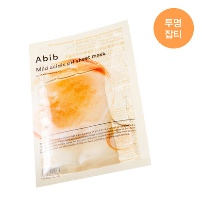 Abib，透明，弱酸性，面膜，Mild Acidic pH