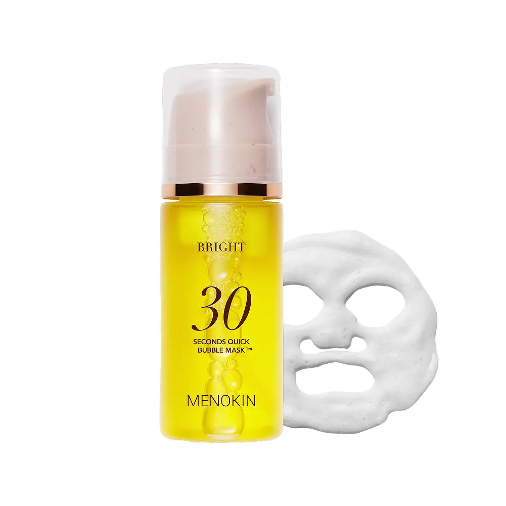 MENOKIN, 30秒, 免洗, 泡泡, 面膜, 30 Seconds Quick Bubble Mask