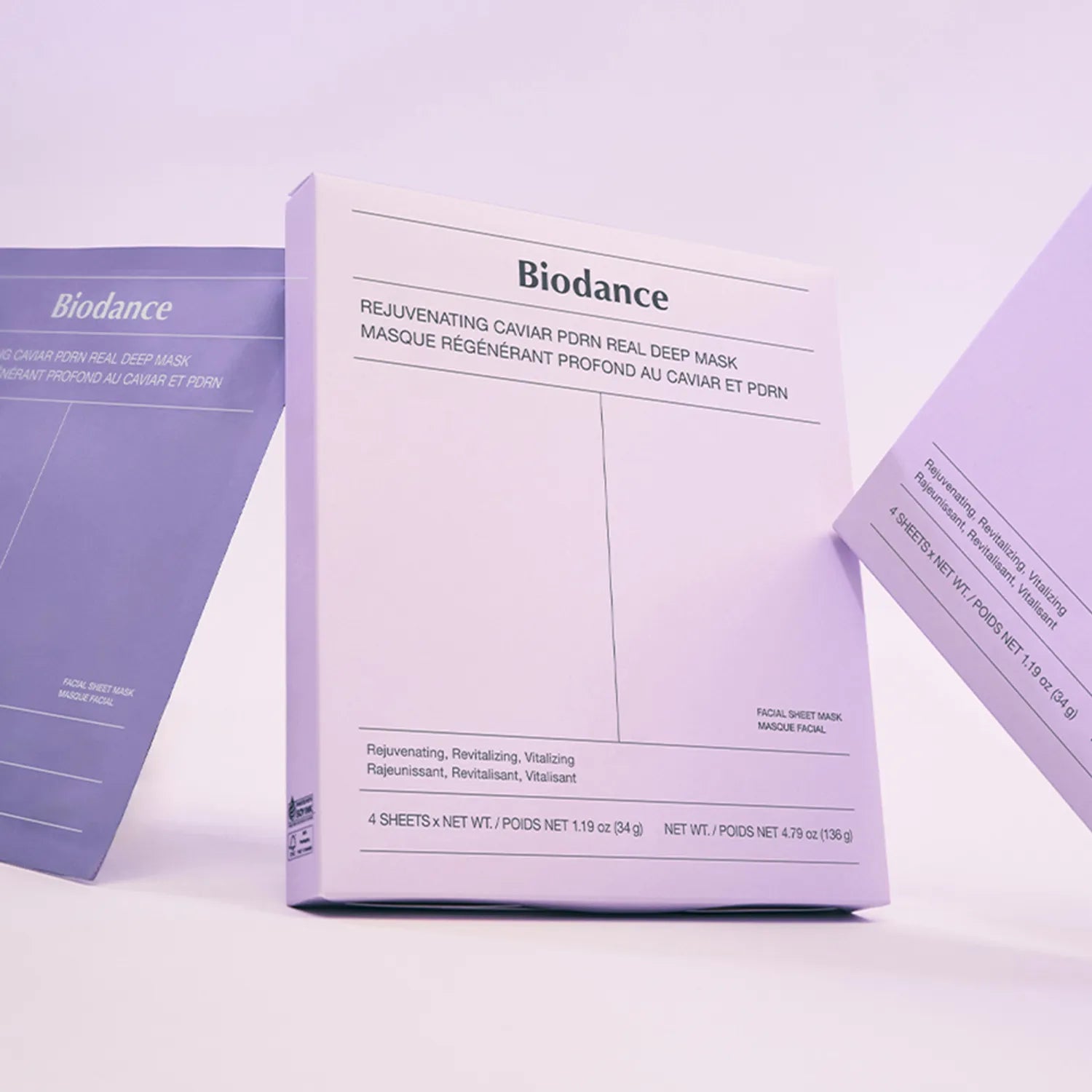 BIODANCE 全效 深層 面膜 Real Deep Mask Sheet Bio-Collagen/Refreshing Sea Kelp/Vita Niacinamide/Hydro Cera-Nol/Rejuvenating Caviar PDRN, 膠原蛋白 清爽海藻 維他美白淡斑提亮 保濕鎮靜 再生魚子PDRN