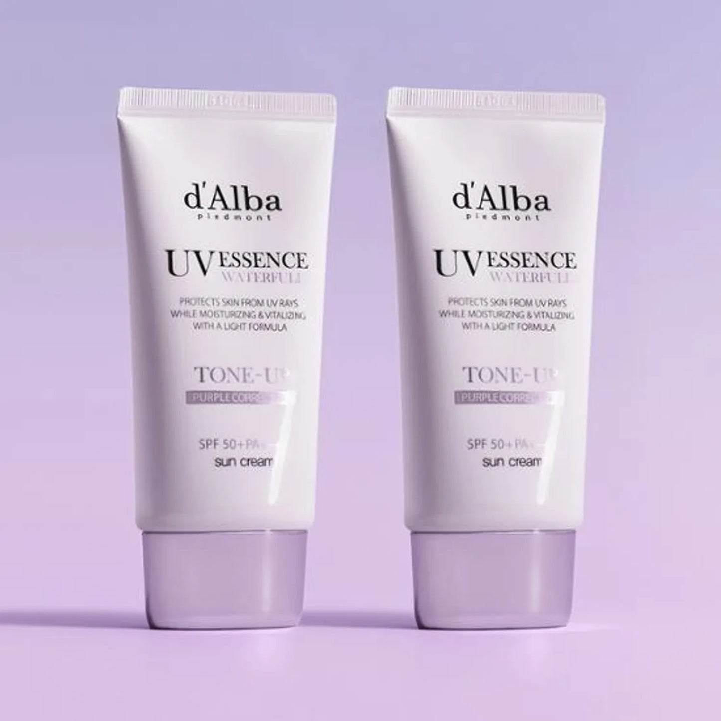 ❰d'Alba❱ 水潤 提亮 防曬霜 Waterfull Tone Up Sun Cream Purple | 50ml