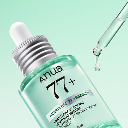 ❰Anua❱ 魚腥草 鋅控油 抗痘 精華 Heartleaf 77 B3Zinc Soothing Serum | 30ml