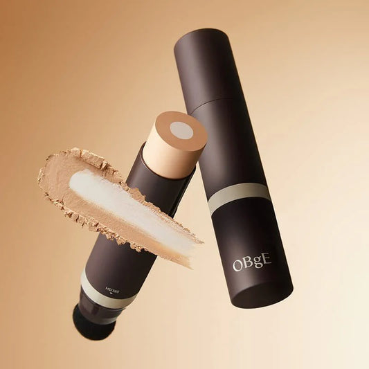 OBgE, 自然, 遮瑕, 粉底棒 Natural Cover Foundation PRO, 男士