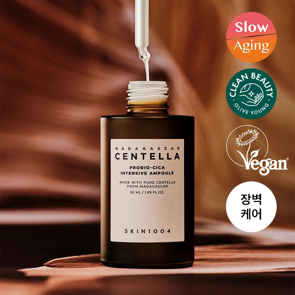 SKIN1004，馬達加斯加，發酵積雪草，舒緩，急救，神經醯胺，精華，Ampoule