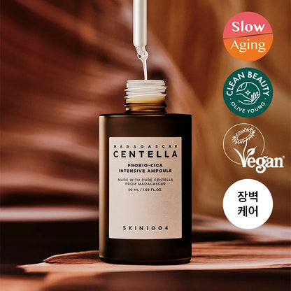 SKIN1004，馬達加斯加，發酵積雪草，舒緩，急救，神經醯胺，精華，Ampoule